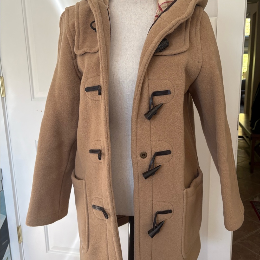 Women's Classic Tan Toggle Jacket - image 3